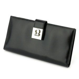Salvatore Ferragamo wallet Ganchini leather Authentic used